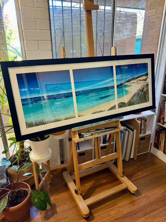 'Tranquility - Longreach bay' framed and mounted fine art prints