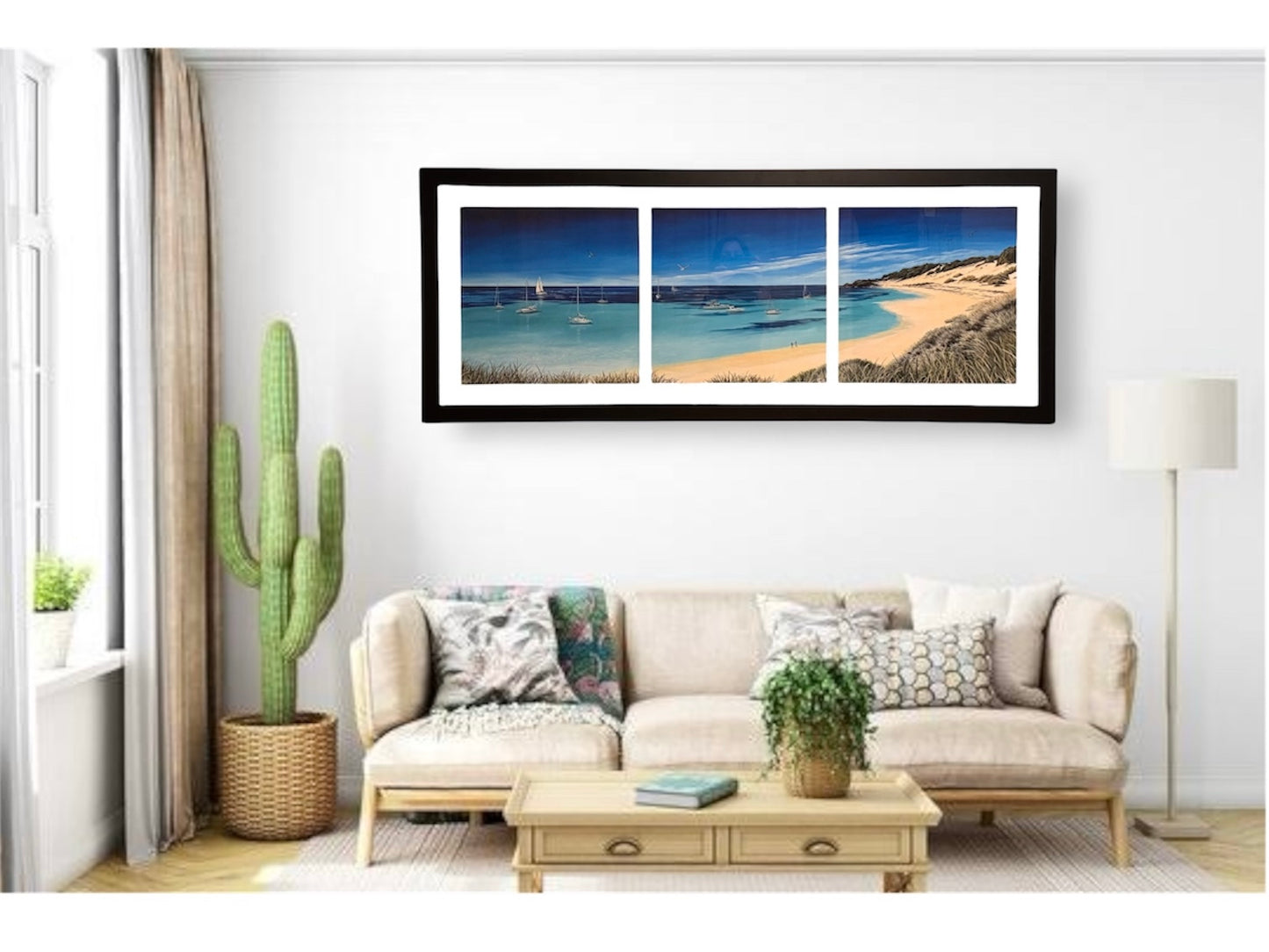 'Tranquility - Longreach bay' framed and mounted fine art prints