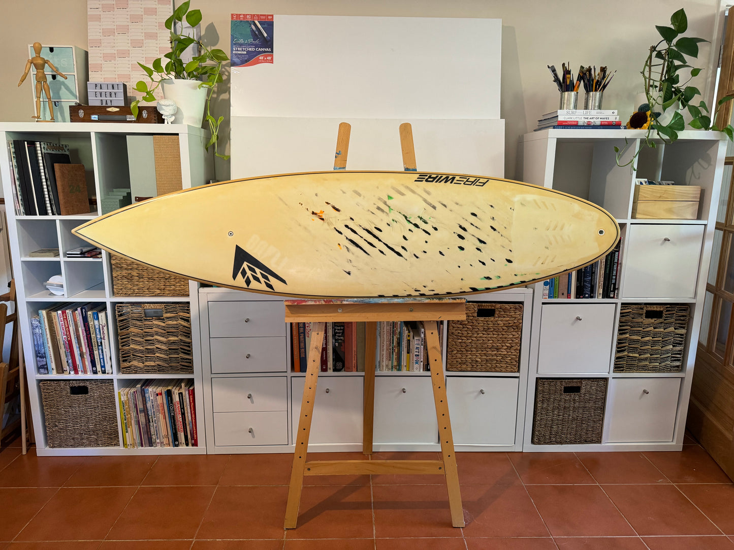 Custom Hand-Painted Surfboard Number 94 of 100 - Deposit Only