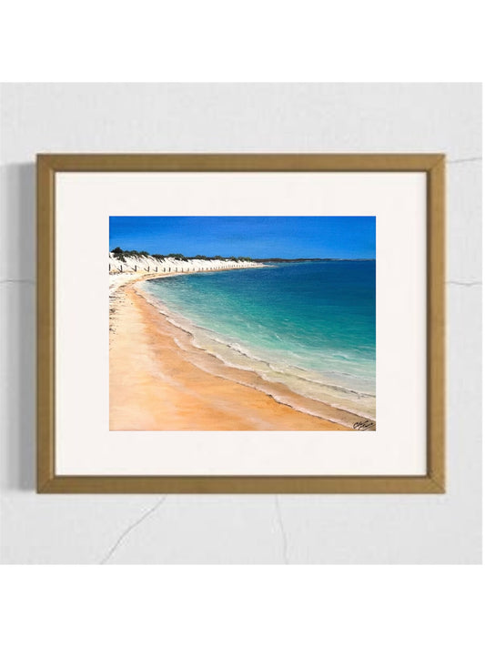 “Turquoise Bay” limited edition 25 x 20.5cm fine art print