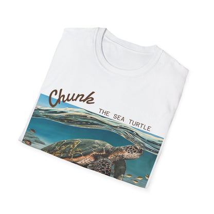 Sea Turtle T-Shirt - 'Chunk the Sea Turtle' Design