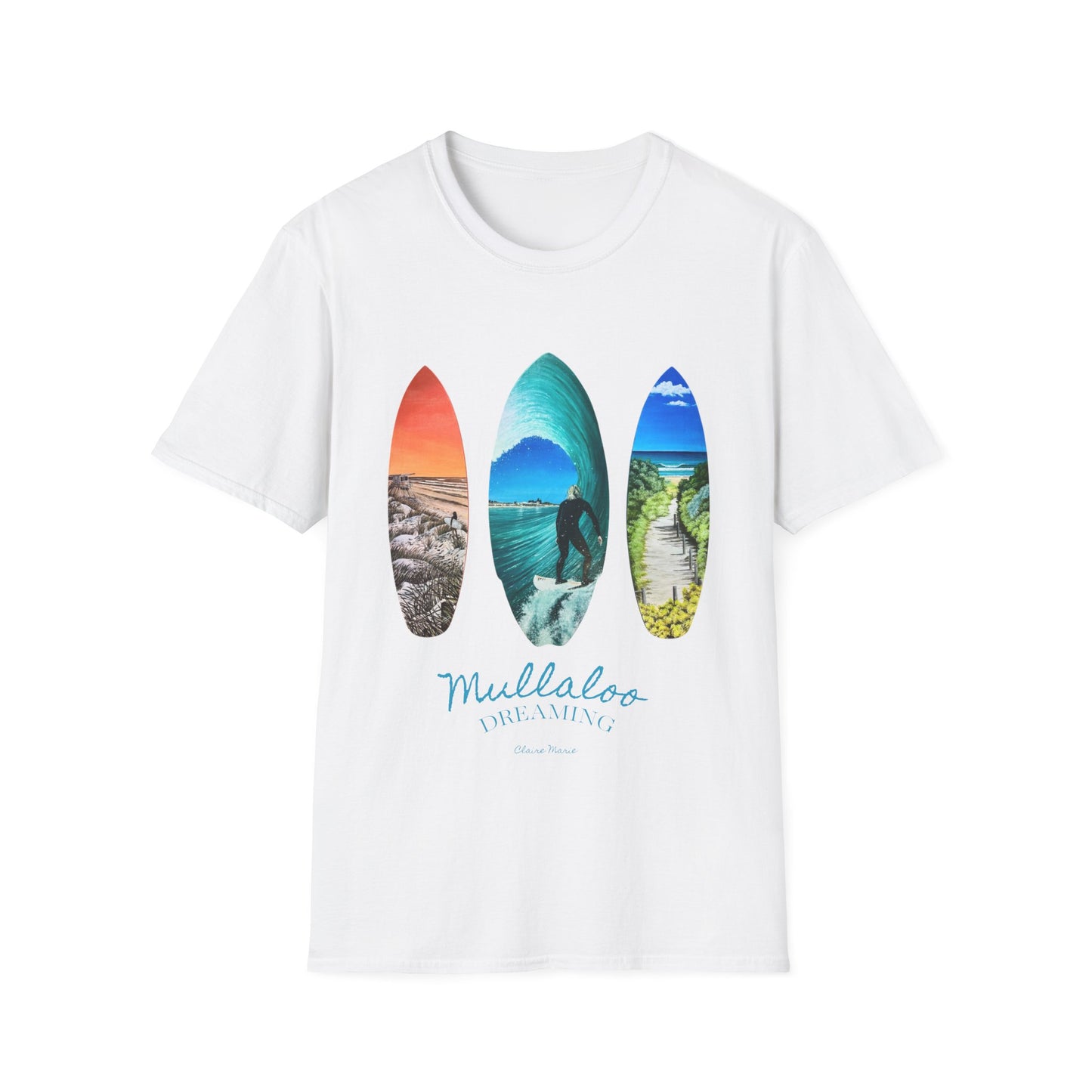 Surfboard Mullaloo Dreaming T-Shirt