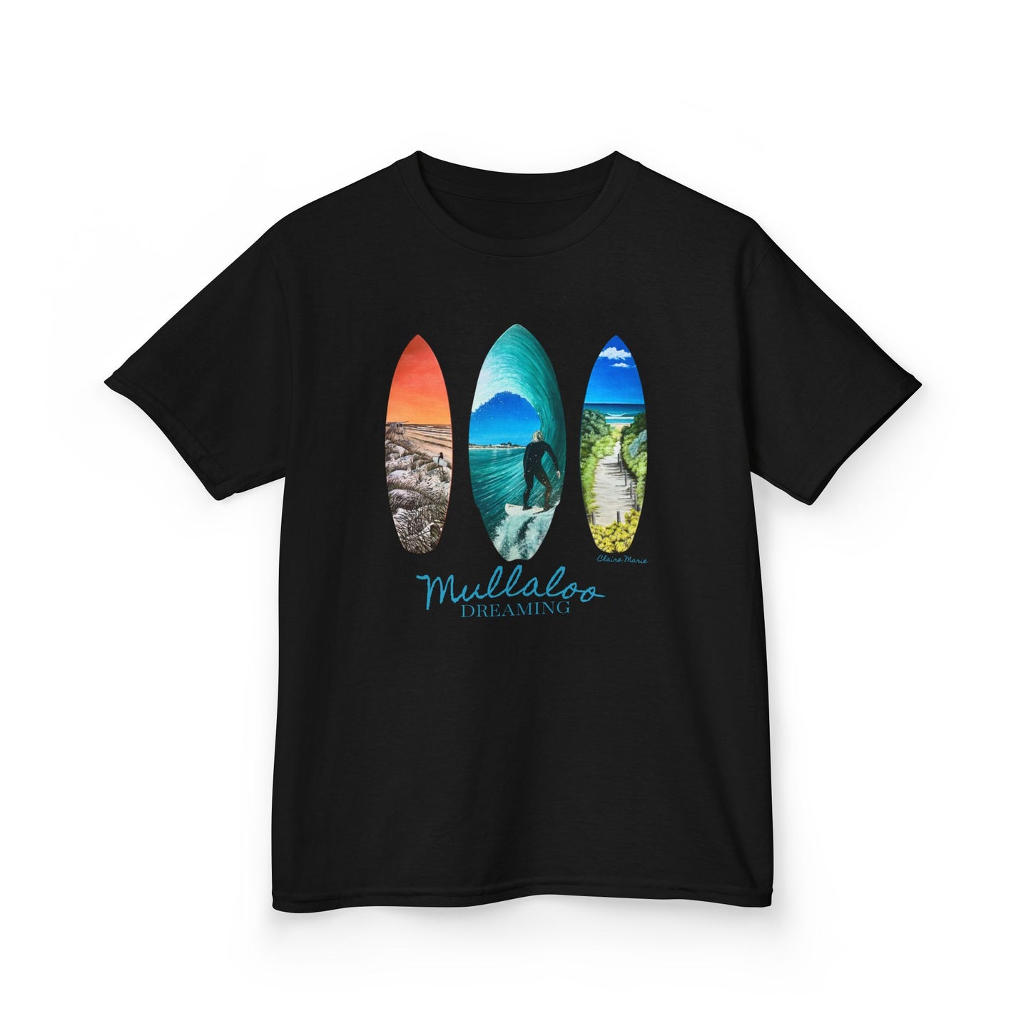 Surfboard 'Mullaloo Dreaming' Kids T-shirt