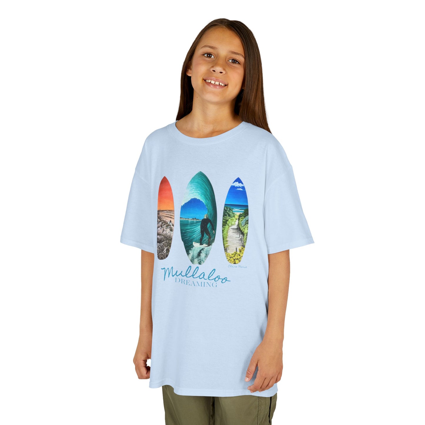 Surfboard 'Mullaloo Dreaming' Kids T-shirt