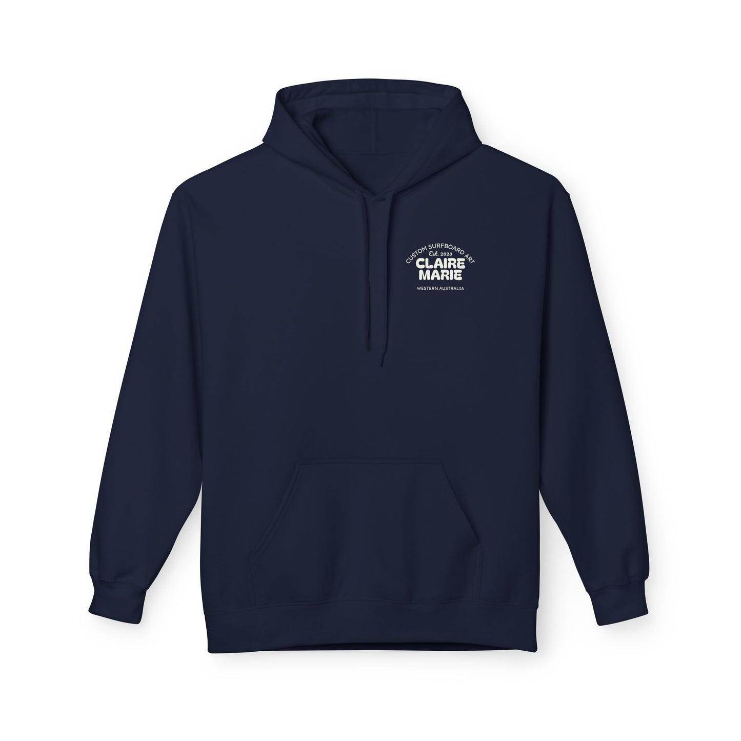 Claire Marie Surfboard Art Hoodie