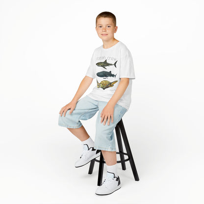 "Ocean Crew" Marine Life Kids T-shirt