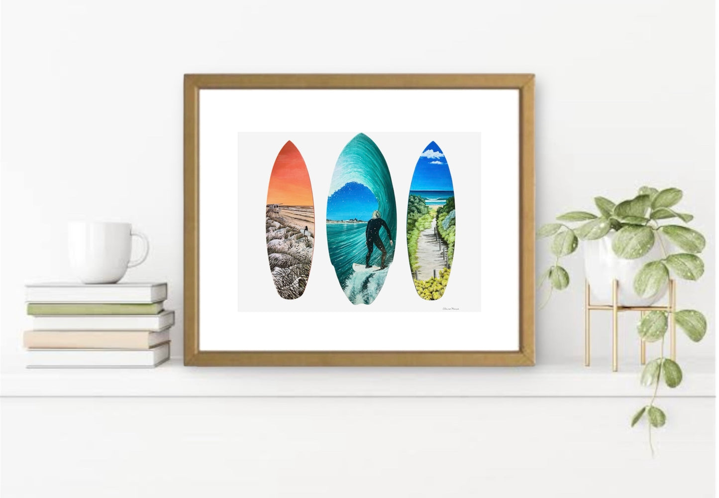 Fine Art Posters - Mullaloo Surfboard Collection