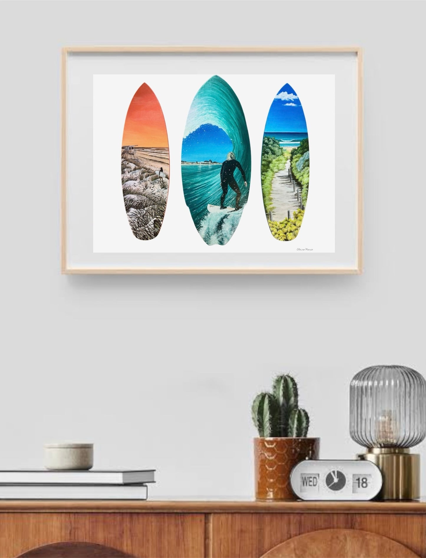 Fine Art Posters - Mullaloo Surfboard Collection