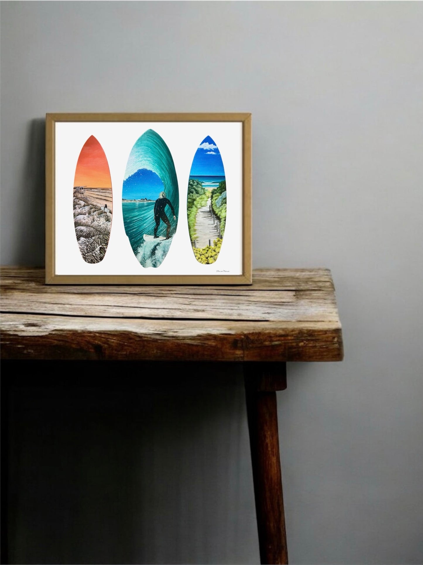 Fine Art Posters - Mullaloo Surfboard Collection