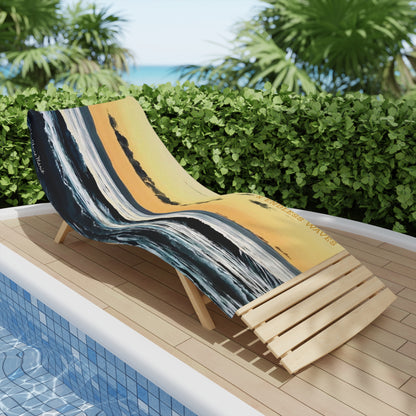 "Chasing Sunsets & Endless Waves" Beach Towel