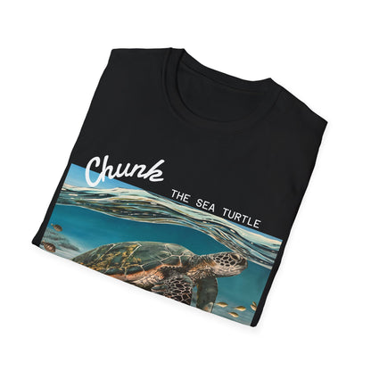Sea Turtle T-Shirt - 'Chunk the Sea Turtle' Design