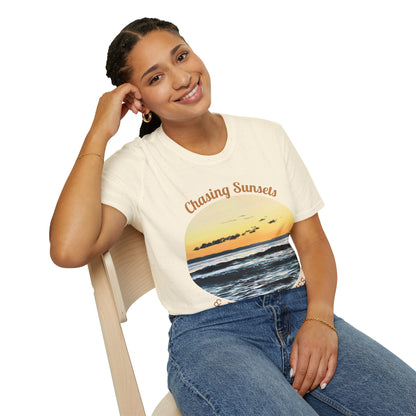 Chasing Sunsets Unisex T-Shirt