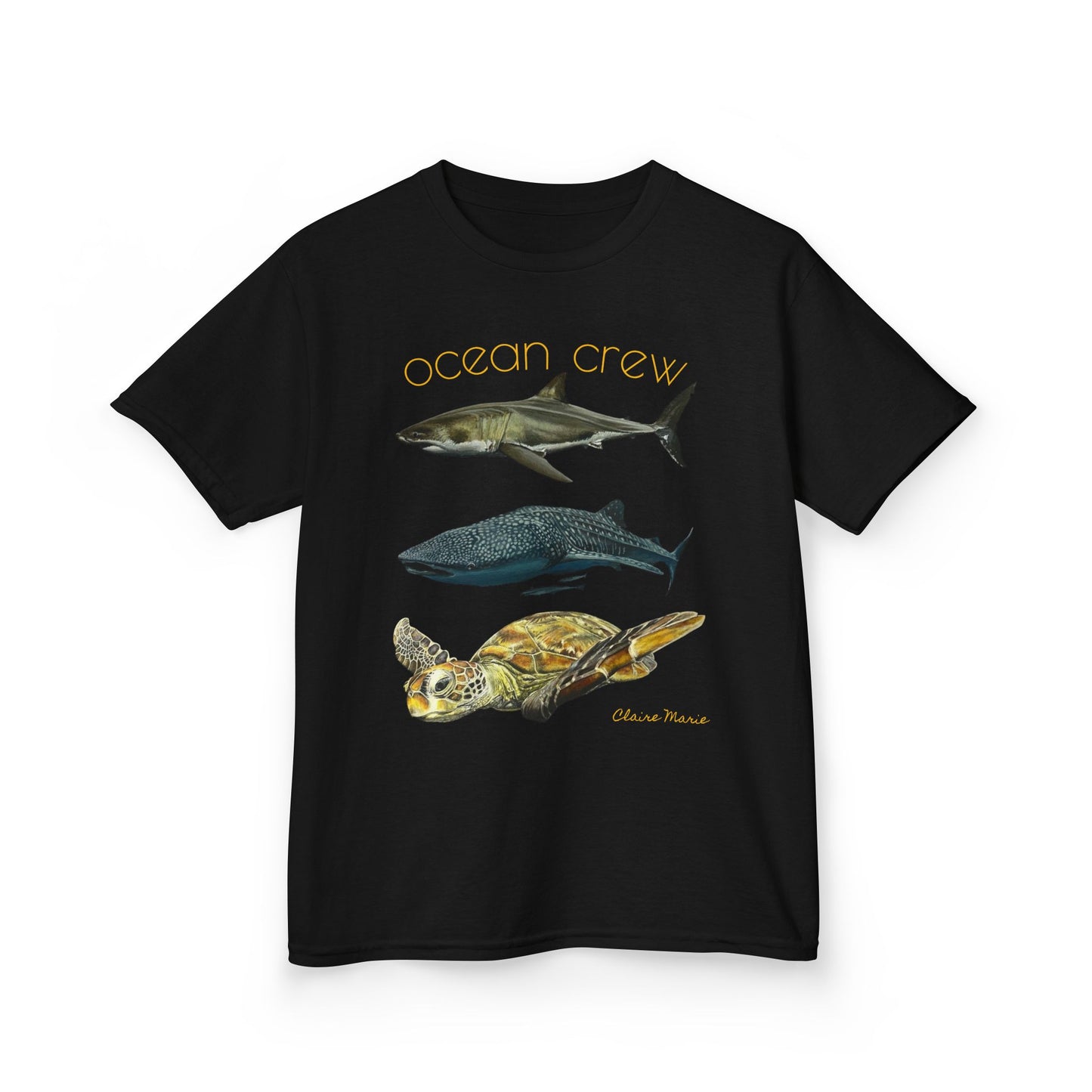 "Ocean Crew" Marine Life Kids T-shirt