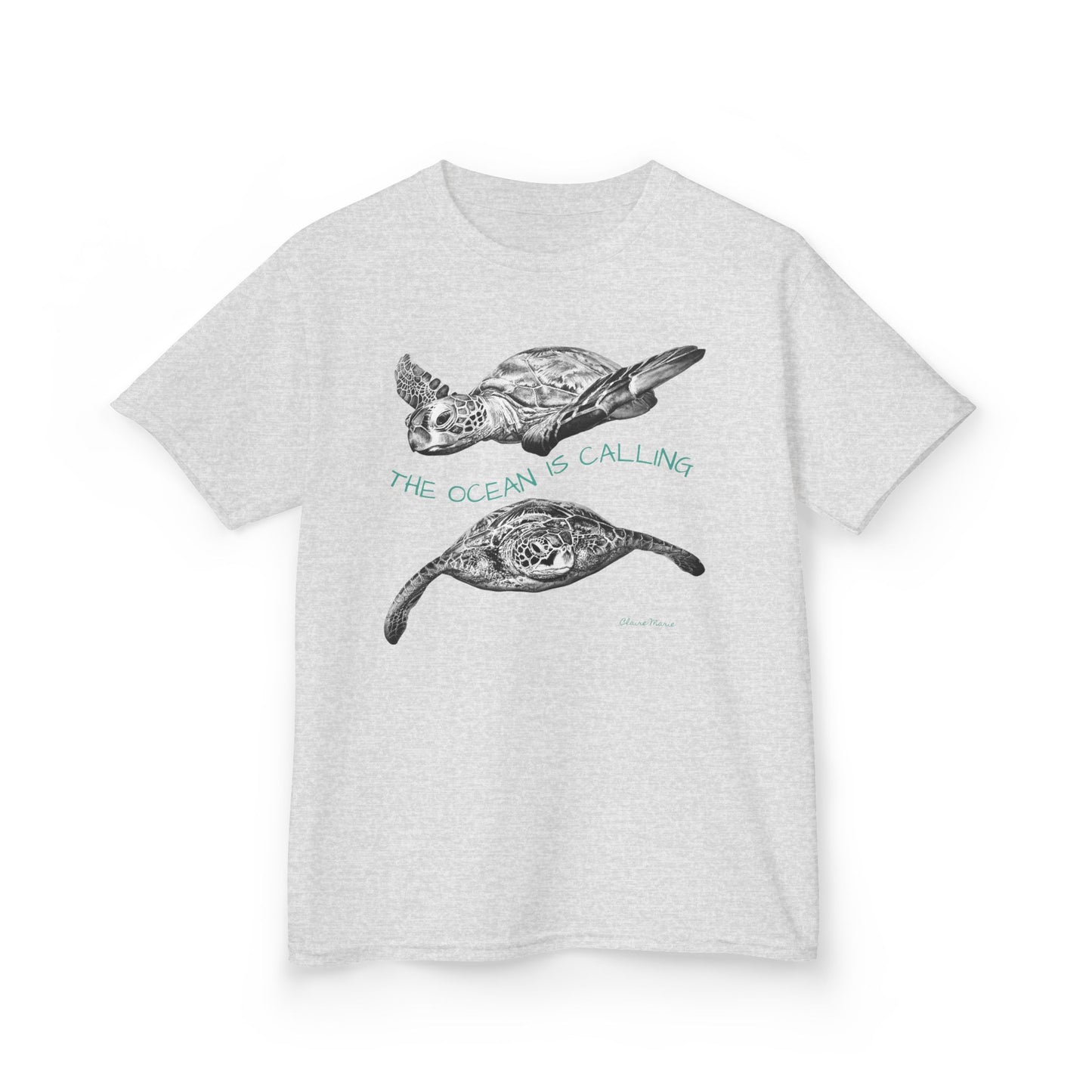 Sea Turtle “The Ocean Is Calling” Kids T-shirt