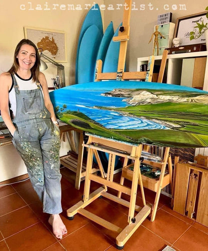 My LAST Custom Hand-Painted Surfboard - Number 100 of 100