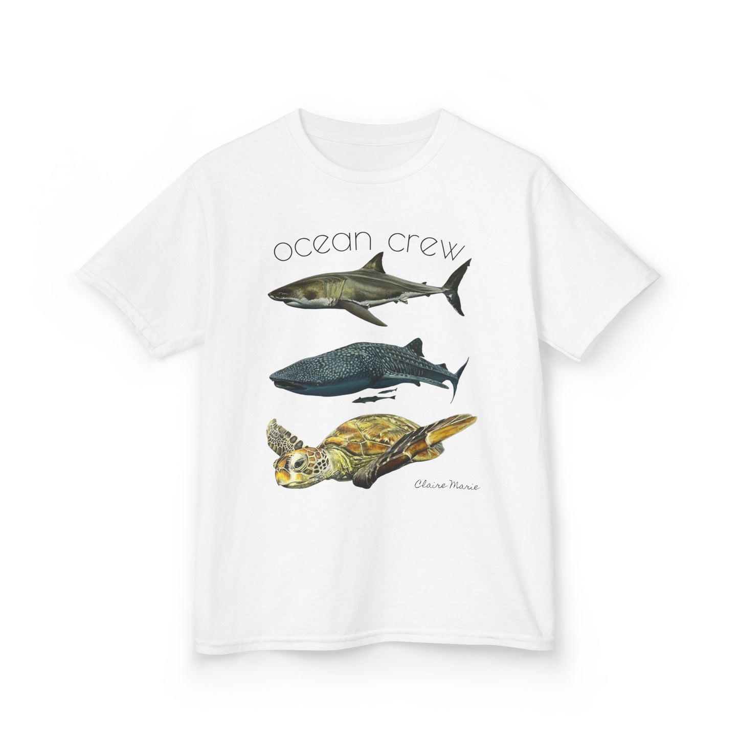 "Ocean Crew" Marine Life Kids T-shirt
