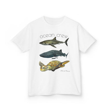 "Ocean Crew" Marine Life Kids T-shirt