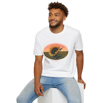 Sunflower Sunset Tee — 'Aurora' T-Shirt