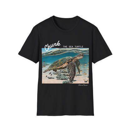 Sea Turtle T-Shirt - 'Chunk the Sea Turtle' Design