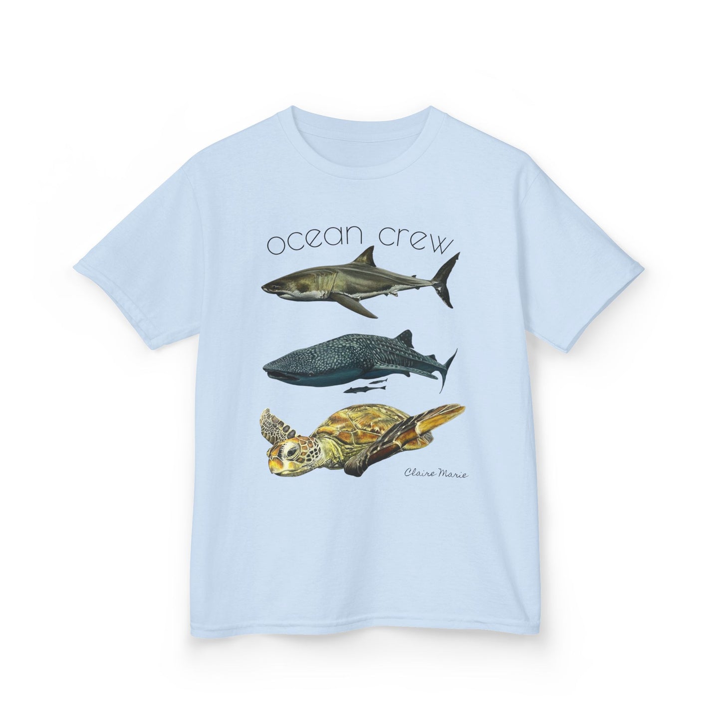 "Ocean Crew" Marine Life Kids T-shirt