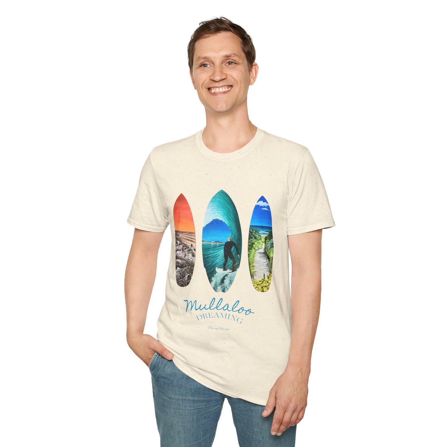 Surfboard Mullaloo Dreaming T-Shirt